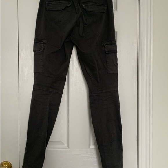 J Brand Grey Grayson Skinny Cargo Pants in Size 25 - Picture 3 of 4
